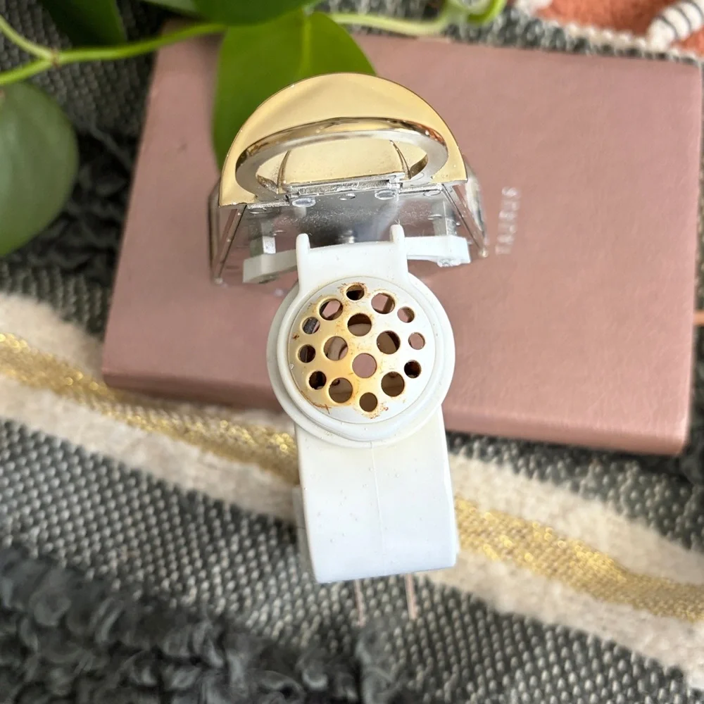 Bath & Body Works Gold White Geometric Lantern Wallflower Plug In - Picture 7 of 8